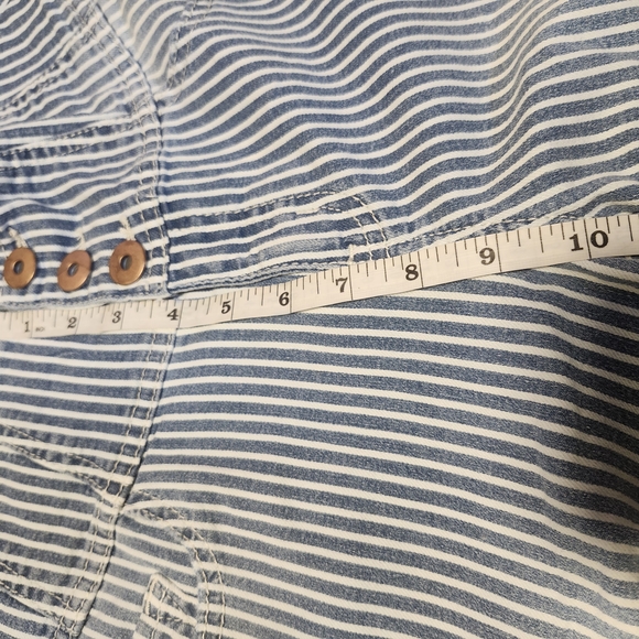 Striped Blue Jeans - Picture 2 of 7